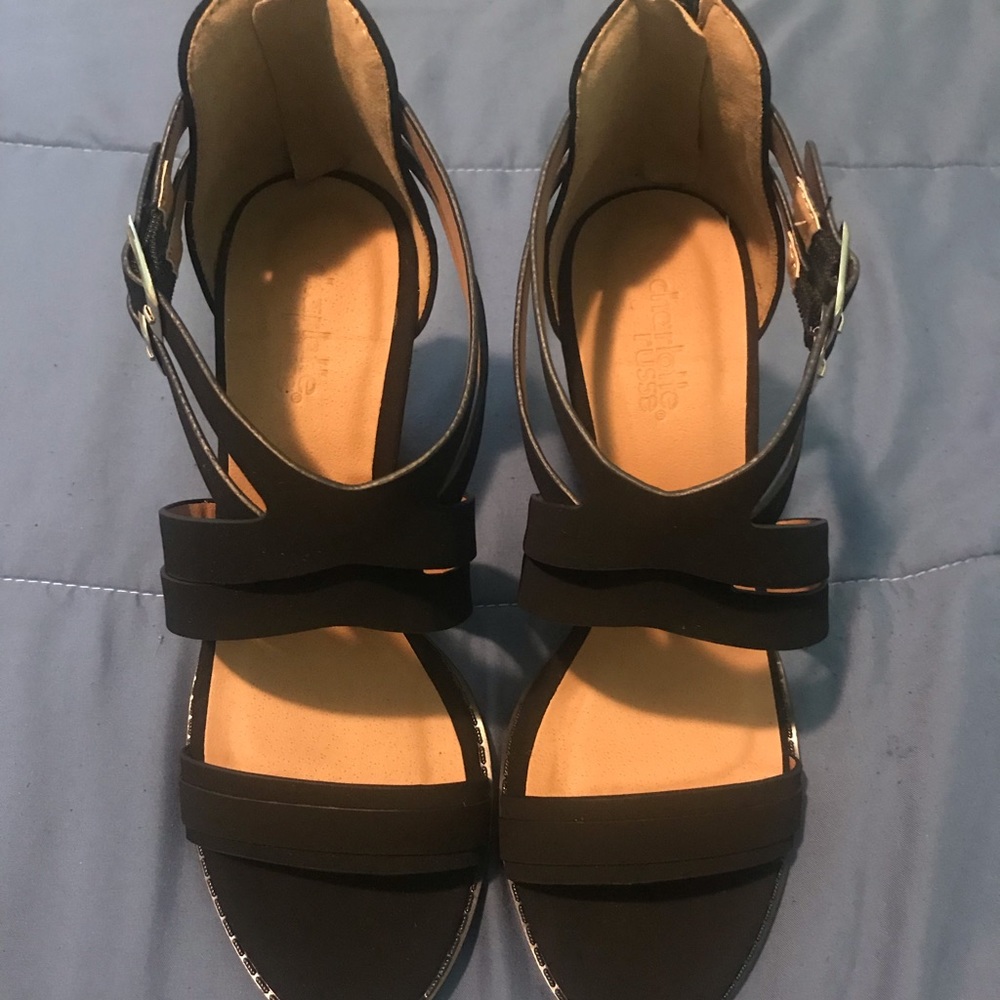 Charlotte Russe Black Heels